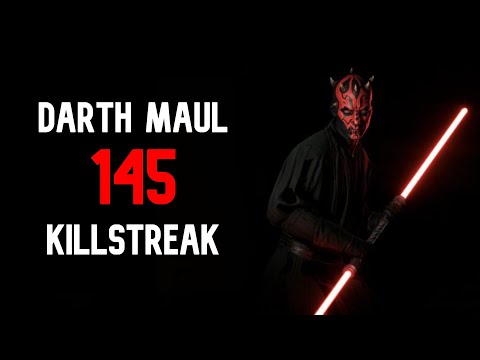 Star Wars Battlefront 2 Darth Maul 145 Killstreak on Naboo