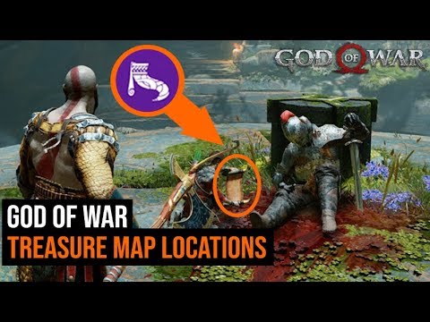 God of War: How To Find & Solve All Treasure Map Locations