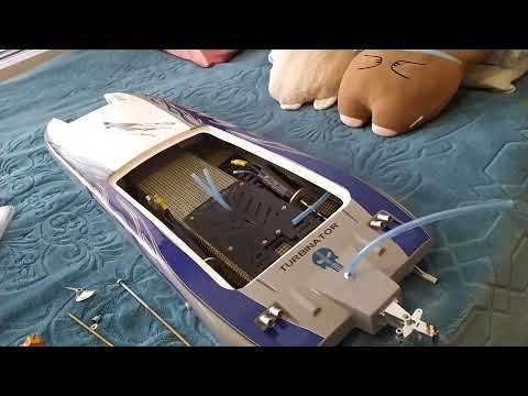 RC BOAT FLEX CABLE INSTALLATION, MEASURE CUT EASY WAY👌🌴🌴