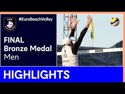 Nicolai/Lupo vs Liamin/Myskiv Bronze Medal Highlights - EuroBeachVolley 2020 Men