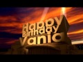 Happy Birthday Vania 