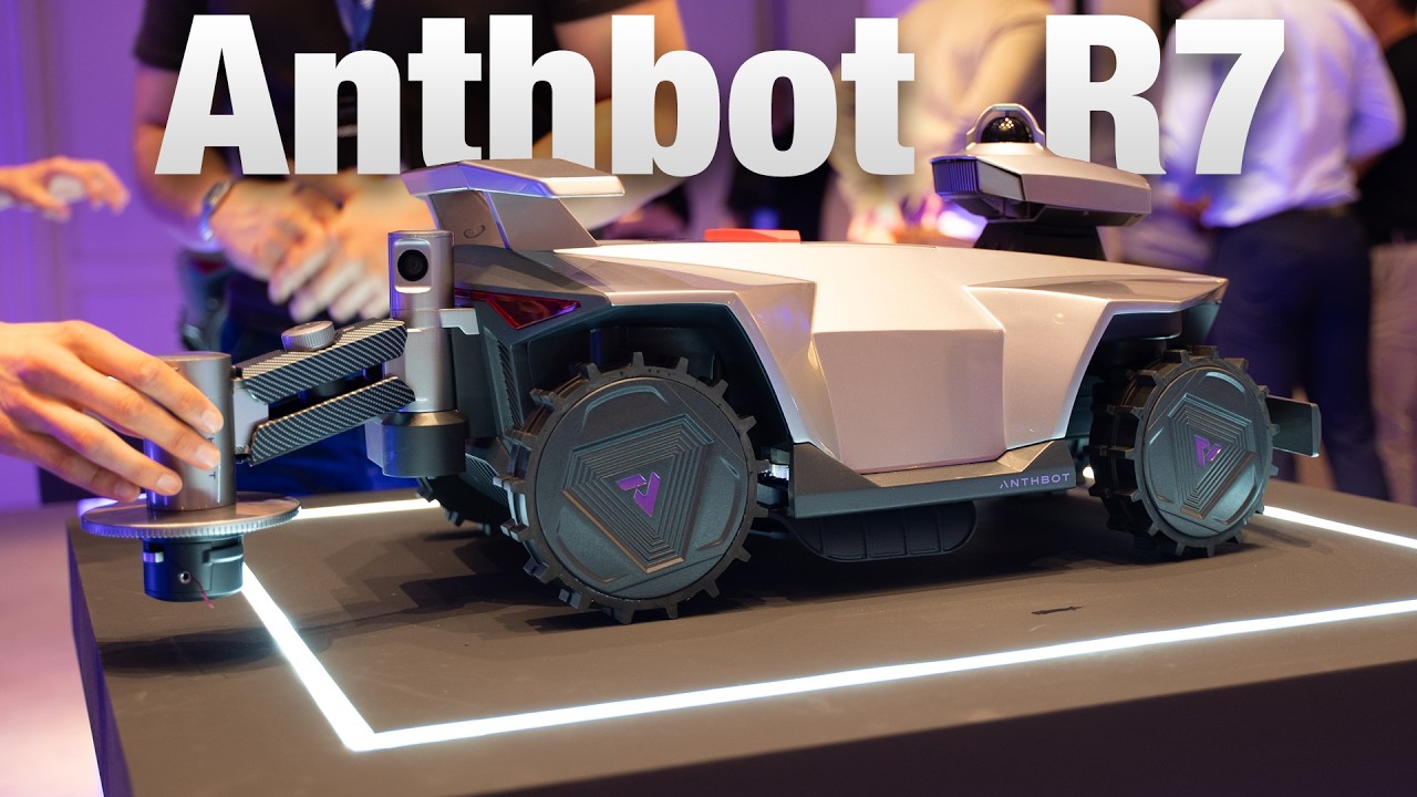 Technik Vlog: ANTHBOT stellt die neue R7 Serie für das Jahr 2027 vor
