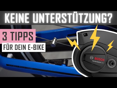 E-bike support down?🤔 - 3 tips to get the motor running again 🚲