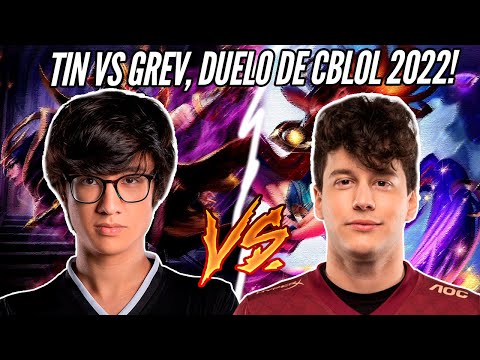 TINOWNS VS GREVTHAR, DUELO DE CBLOL 2022 LOUD VS RED!