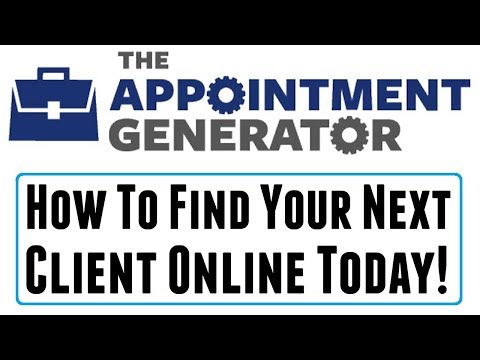 The Lead Generator Review Tutorial - Appointment Generator - Getting Your Best Clients Ever