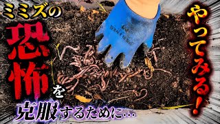     ミミズが怖すぎる…それでも克服するために挑戦した結果