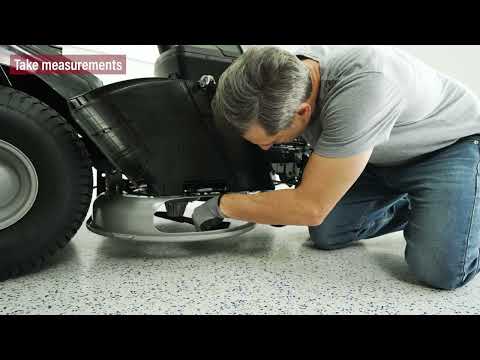 How to Level the Cutting Height on the Murray® MT100 or MT200 Lawn Tractor