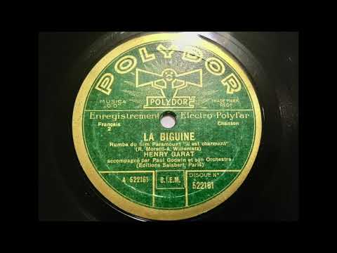 Orchester Paul Godwin & Henry Garat - La Biguine