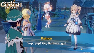 [原神] 派蒙：芭芭拉衝呀