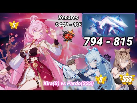 Redlotus D442: Benares (ICE) 815 & 794 Pts - HOH(S.0) JK(SSS) RC(SSS) Kira(S) Elysia 3* - Honkai 6.7