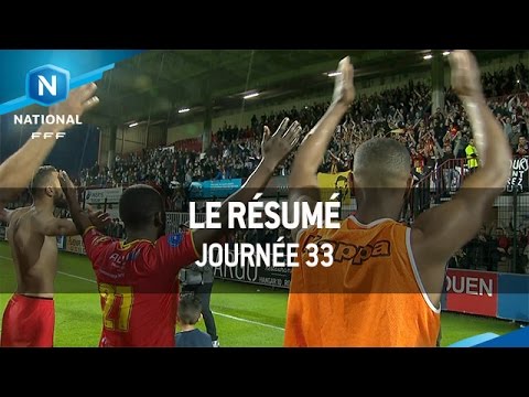 Tous les buts de la 33e journée