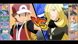 Red VS Cynthia - Battle of the Champions (Pokémon Ultra Sun / Moon)