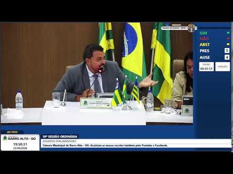 Sessão do dia 22/04/2026