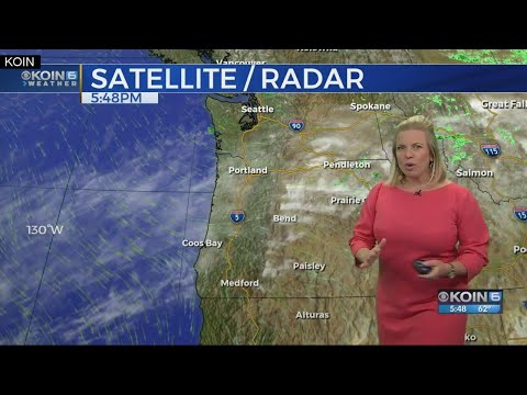 5 p.m. Tuesday evening forecast KOIN 6 News April 23, 2019