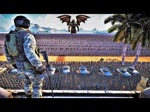 Can SPECIAL FORCES survive 2 MILLION Hordes of HELL until Reinforcement arrive - UEBS 2 BATTLE!