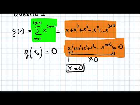 RISOLUZIONE QUESITO 2 MATURITA' 2019 LICEO SCIENTIFICO