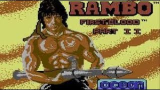 RAMBO AMSTRAD CPC, C64 & ZX SPECTRUM COMPARE
