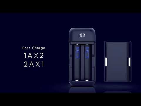Зарядное устройство XTAR PB2 Power Bank - видео 1