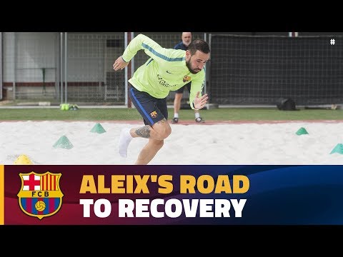 [INSIDE VIEW] Aleix Vidal rehabs following ankle injury
