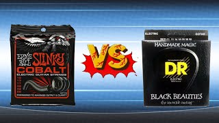 Video thumbnail for Ernie Ball Cobalt 2715 Strings vs DR Strings Black Beauties by Zombie Thirteen