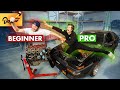 Beginner Vs Pro Pulling An Engine