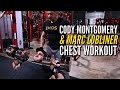 IFBB Pro Cody Montgomery and Marc Lobliner Chest Workout
