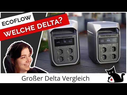 Alle EcoFlow DELTA PowerStation Modelle - Inkl. DELTA 3 MAX Plus⚡