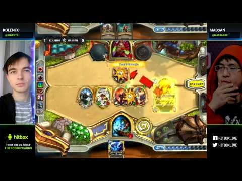Kolento vs Massan - Heroes of Cards #2 - Hearthstone