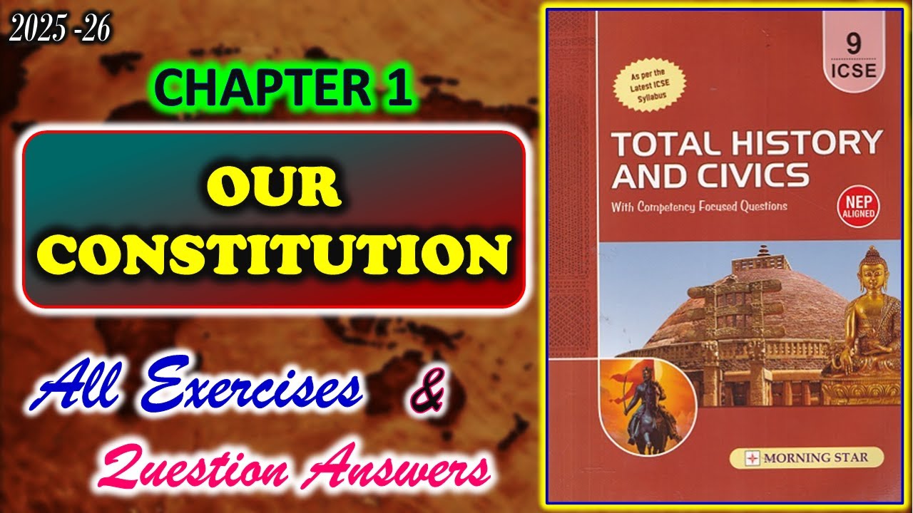 Our Constitution | Class 9 Civics | Chapter 1 | All Answers | 2025-26