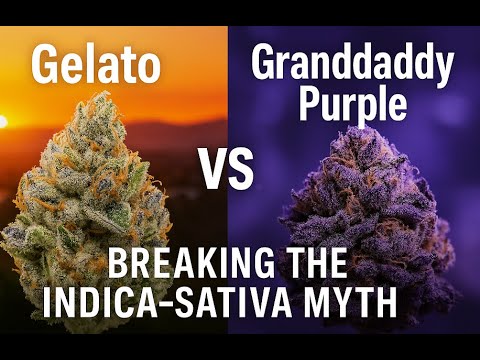 Gelato vs  Granddaddy Purple Breaking the Indica–Sativa Myth