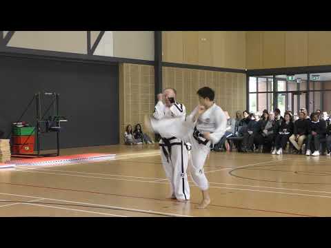 2025 June Boosabum Grading Auckland - Yaksok Jayu Matsogi - Prearranged Free Sparring 1