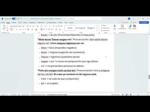 APRENDE ALEMAN CON MUSICA Bohemian Rhapsody