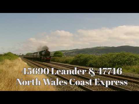 Prestatyn 22.7.2018 - 45690 Leander & WCRC 47746 North Wales Coast Express