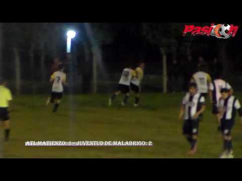 EDICION ATL MATIENZO V JUVENTUD DE MALABRIGO  12ª CLAUSURA 2016