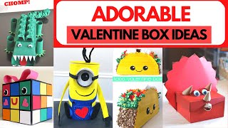 VALENTINE Box Ideas For Kids #valentine #valentinebox
