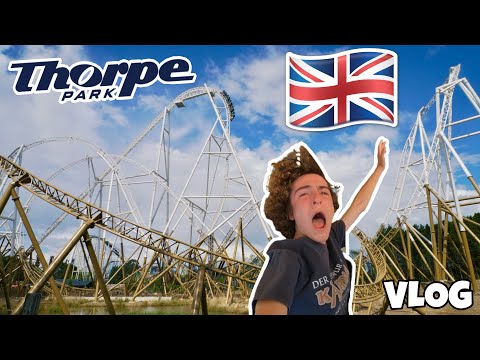 Riding the UK’s TALLEST & FASTEST Roller Coaster?! Thorpe Park - Chertsey, England | VLOG [2024]