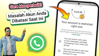 Download lagu Cara Memperbaiki 'Akun Anda Dibatasi Saat Ini' di WhatsApp ✅ Solusi Pembaruan (2025) mp3 Download lagu Cara Memperbaiki 'Akun Anda Dibatasi Saat Ini' di WhatsApp ✅ Solusi Pembaruan (2025) mp3