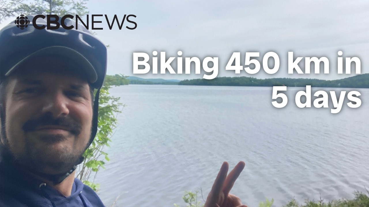 Video: Gatineau cyclist takes 450-km scenic route to Montreal over five days