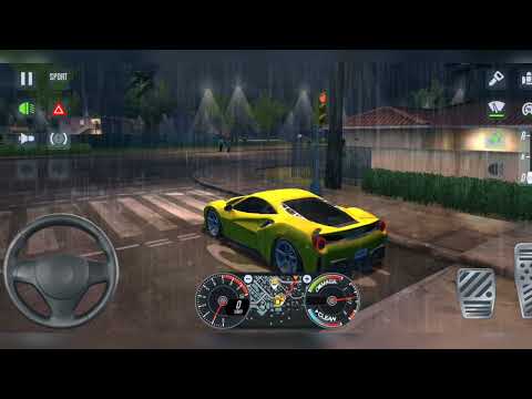 UBER TAXI SPEED IN RAIN CITY 🚦🧔 Taxi Sim 2020 - Best ios Android Game 2021