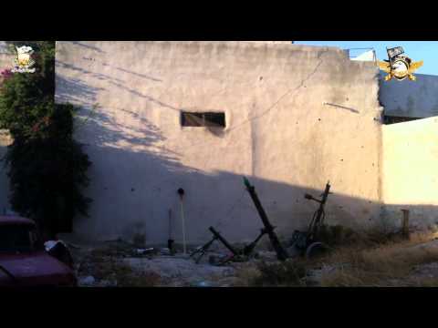 استهداف كتيبة مجاهدي الصالحية تجمعات قوات النظام قرب مجمع سيرونيكس في حي القابون في مدينة دمشق