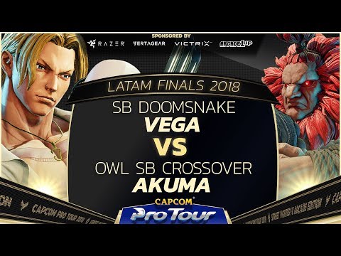 SB Doomsnake (Vega) vs OWL SB Crossover  (Akuma) - Versus Fighting Cup 2018 Winners Final - CPT 2018
