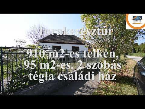 Murakeresztúr, 95 m2-es, kettő szobás családi ház.
