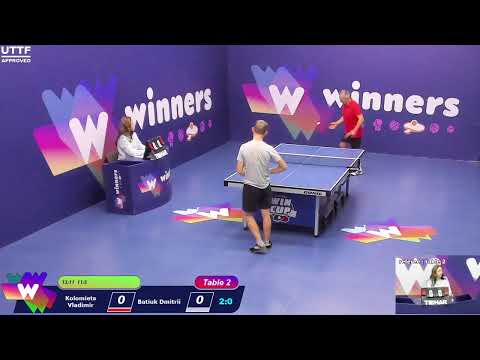 WINners CUP table 2  02.12 Kolomiets Vladimir - Batiuk Dmitrii 11:30