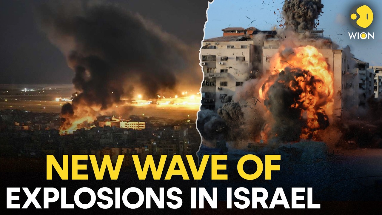 Iran Strikes Israel LIVE: Fresh Explosions In Tel Aviv After Tehran's Brutal Missile Barrage | WION