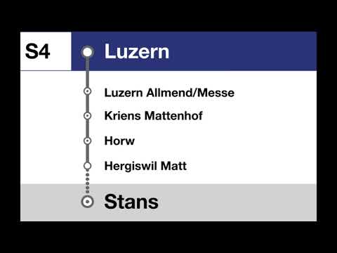 ZB Ansagen » S4 Luzern — Stans  — Wolfenschiessen | SLBahnen