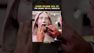 Acabou deixando cada vez pior quando tentava consertar #shorts #filmes