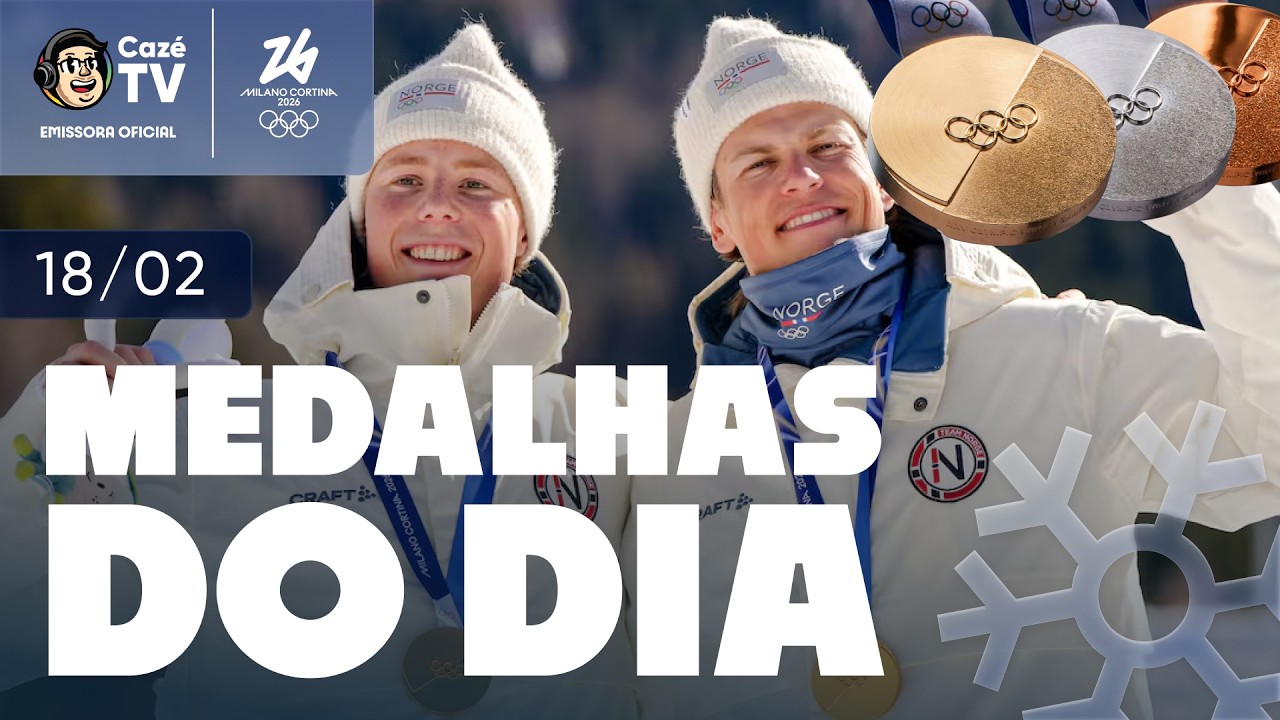 KLAEBO CONQUISTA SEU 10º OURO OLÍMPICO! VEJA AS MEDALHAS DO DIA 18/02 NAS OLIMPÍADAS DE INVERNO