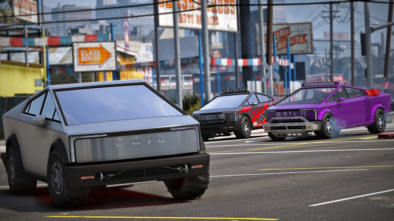 Driving Refrigerators in GTA RP