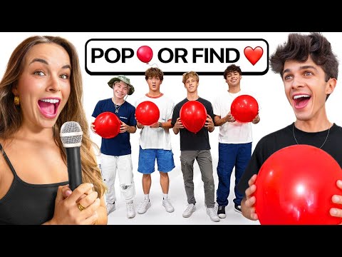 Pop The Balloon Or Find Love! *Guys Edition*