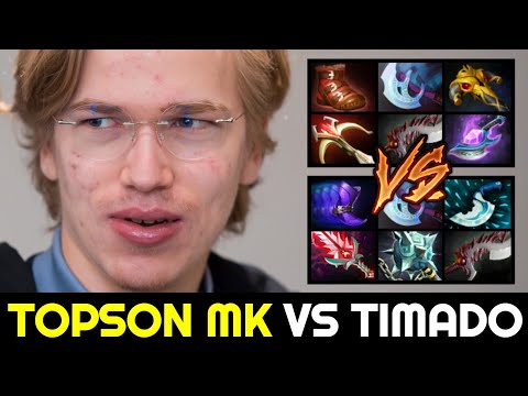 TOPSON vs TIMADO Epic Game — Arcane Blink Monkey King vs 6 Slotted Juggernaut Dota 2